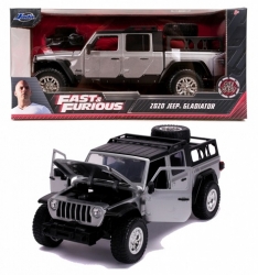 253203055  2020 Jeep Gladiator Fast & Furious  9, silver 1:24