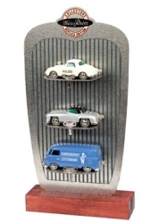 1465 Display Micro Racer:  VW T1 Kasten, MB 190 SL, Porsche 356 Polizei
