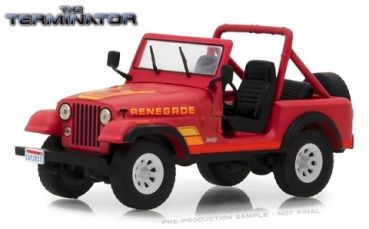86533 The Terminator (1984) - Sarah Connor’s 1983 Jeep CJ-7 Renegade 1:43