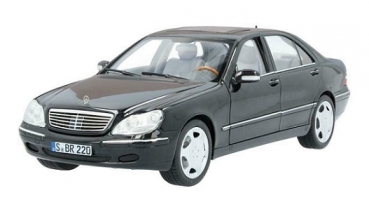 B66040659 Mercedes-Benz S600 (V220) 2005 obsidian black 1:18