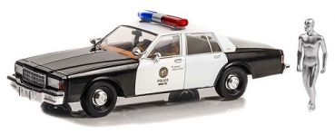 19105 Terminator 2: Judgment Day (1991) - 1987 Chevrolet Caprice Metropolitan Police with T-1000 Liquid Metal Android Figur 1:18
