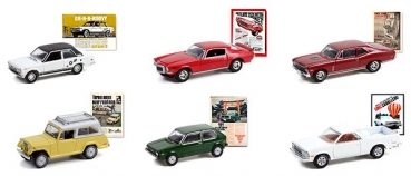 39090 Vintage Ad Cars Series 6 (Assortment of 6 pcs) 1:64