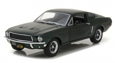 84038  1968 Ford Mustang GT Fastback - Highland Green	1:24