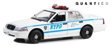 84183 Quantico (2015-18 TV Series) - 2003 Ford Crown Victoria Police Interceptor New York City Police Dept (NYPD) 1:24
