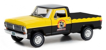 85063 Running on Empty - 1970 Ford F-100 with Bed Cover - Armor All 1:24