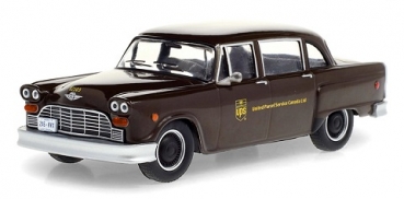86196  1975 Checker Taxicab Parcel Delivery - United Parcel Service (UPS) Canada Ltd 1:43