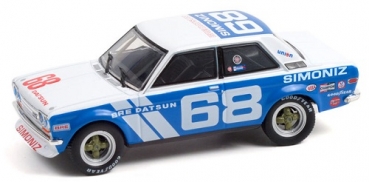 86346  1972 Datsun 510 - #68 Brock Racing Enterprises (BRE) Guest Car - Peter Gregg 1:43