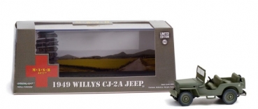 86592 M*A*S*H (1972-83 TV Series) - 1949 Willys Jeep CJ-2A  1:43