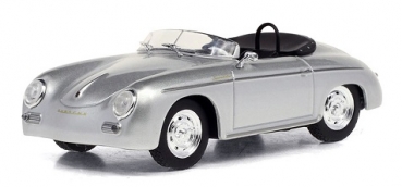 86597  1958 Porsche 356 Speedster Super - Silver Metallic 1:43