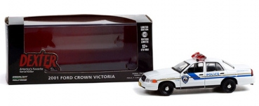 86614 Dexter (2006-13 TV Series) - 2001 Ford Crown Victoria Police Interceptor - Pembroke Pines Police 1:43