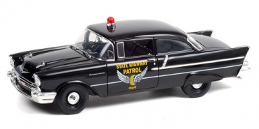 18028  1957 Chevrolet 150 Sedan - Ohio State Highway Patrol 1:18