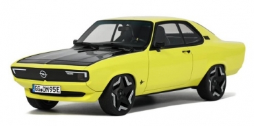 OT434 Opel Manta GSE 2021 Elektromod yellow 1:18