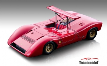 TM18250A  Ferrari 612 Can-Am press red color 1968  1:18