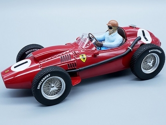 TMD18116B  Ferrrai Dino 246 F1 Winner GP England 1958 #1 Driven by:  Peter Collins - with driver figure 1:18