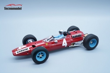 TMD1898A Ferrari 512 F1 GP Italy 1965 #4 Driven by: Lorenzo Bandini - with driver figure 1:18