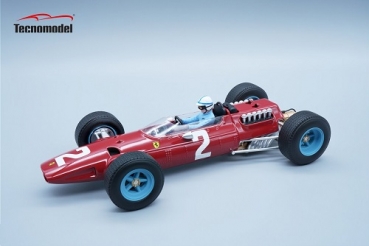 TMD1898C  Ferrari 512 F1 GP Zandvoort 1965 #2  Driven by: John Surtees - with driver figure 1:18