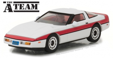 86517 The A-Team (1983-87 TV Series) - 1984 Chevrolet Corvette C4 1:43