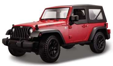 31676R JEEP WRANGLER 2014 red 1:18