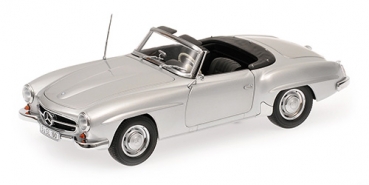 100037031 MERCEDES-BENZ 190 SL (W121) – 1955 – SILVER 1:18