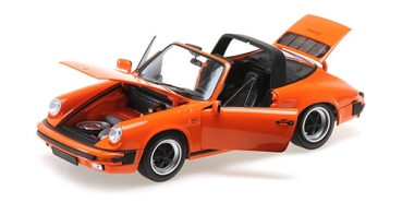 100063064	PORSCHE 911 CARRERA 3.2 TARGA – 1983 – ORANGE	1:18