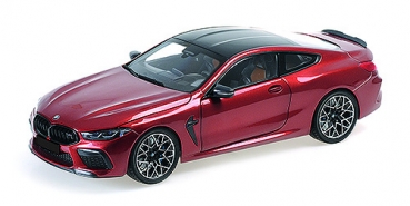 110029020 BMW M8 COUPE – RED METALLIC – 2020  1:18