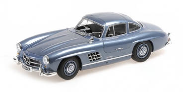 110037220 MERCEDES-BENZ 300 SL (W198) – 1955 – LIGHT BLUE METALLIC 1:18