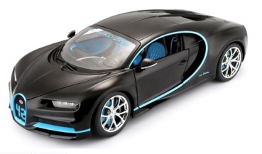 11040BK BUGATTI CHIRON ZERO-400-ZERO MONTOYA #42 1:18