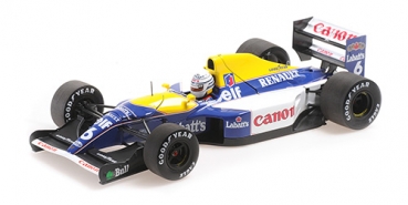 110920006 WILLIAMS RENAULT FW14B – RICARDO PATRESE – 1992  1:18