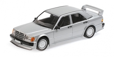 155036001 MERCEDES-BENZ 190E 2.5-16 EVO 1 – SILVER  1:18