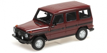 155038102 MERCEDES-BENZ G-MODEL LONG (W460) – 1980 – DARK RED	1:18