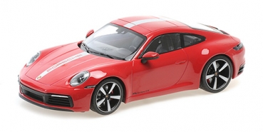 155067326 PORSCHE 911 CARRERA 4S – 2019 – RED 1:18