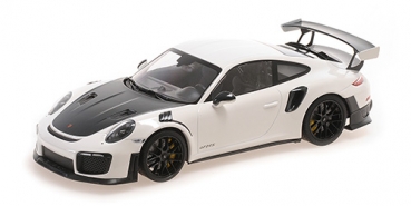 155068310 PORSCHE 911 (991.2) GT2RS – 2018 – WHITE W/ BLACK MAGNESIUM WHEELS	1:18