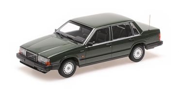 155171702 VOLVO 740 GL – 1986 – DARK GREEN 1:18