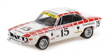 155722715 BMW 2800 CS – RACING TEAM MARABOUT – GAYE/BRAILLARD – 24H SPA-FRANCORCHAMPS 1972  1:18