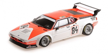 155802984 BMW M1 – EQUIPE DOMINIQUE LACAUD – STUCK/BÜRGER/LACAUD – 24H LE MANS 1980  1:18