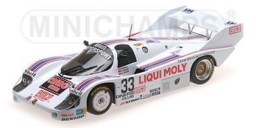 155836633 PORSCHE 956K – BRUN MOTORSPORT – STUCK/GROHS/BRUN – 1000 KM SPA 1983	 1:18