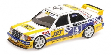 155893604  MERCEDES-BENZ 190E 2.5-16 EVO 1 – TEAM MS-JET – ROLAND ASCH – DTM 1989  1:18