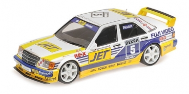 155893605  MERCEDES-BENZ 190E 2.5-16 EVO 1 – TEAM MS-JET – MANUEL REUTER – DTM 1989  1:18