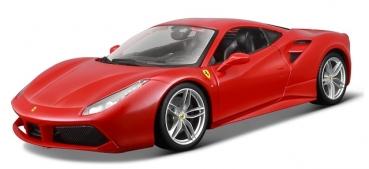 16008R FERRARI 488 GTB Red	1:18