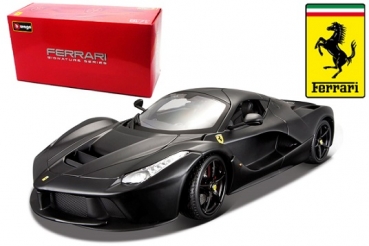 16901B FERRARI LAFERRARI BLACK (SIGNATURE SERIE) 1:18