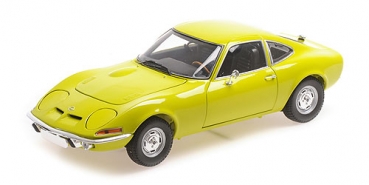 180049032 OPEL GT – 1970 – YELLOW 1:18