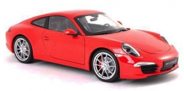 18047R Porsche 911 Carrera S (991), red 1:18