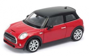 18050R New Mini Hatch 2015 red 1:18