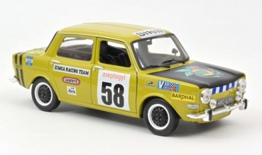 185699 Simca 1000 Rallye 2 SRT 58 1973 Acide Green 1:18