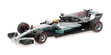 186170044 MERCEDES AMG PETRONAS FORMULA ONE TEAM F1 W08 EQ POWER – LEWIS HAMILTON – WORLD CHAMPION 2017  1:18