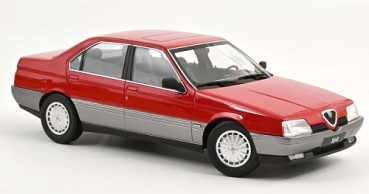 187866	Alfa Romeo 164 1991 Rosso Alfa	1:18