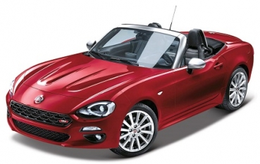 21083R FIAT 124 Spider 2016 red 1:24