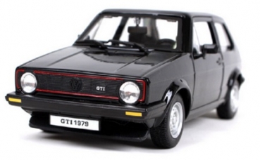 21089BK VW GOLF 1 GTI 1979 Black 1:24
