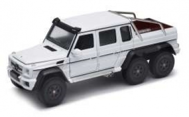 24061W	Mercedes-Benz G63 AMG 6x6 2015 white 1:24