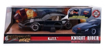 253255000 Pontiac Firebird Knightrider KITT with Working Lights on the Front Hood 1982 1:24